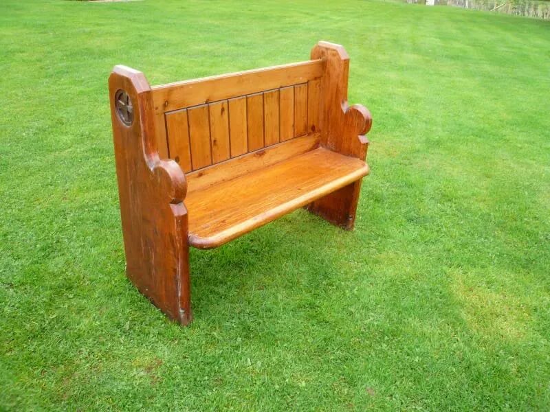 Pine Church Pew 44" Long - 3539