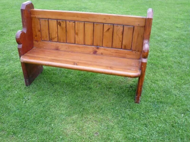 Pine Church Pew 52" Long - 3540