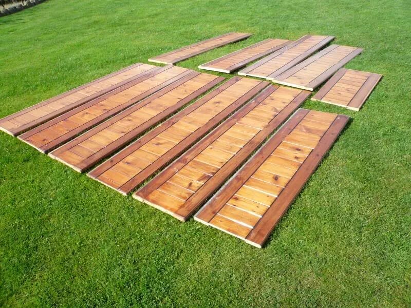 12 Pitch Pine Victorian Pew Backs - Wall Panelling - 3695