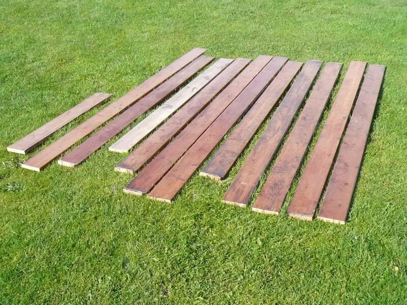 12 Pitch Pine Victorian Pew Rear Shelves - 3696