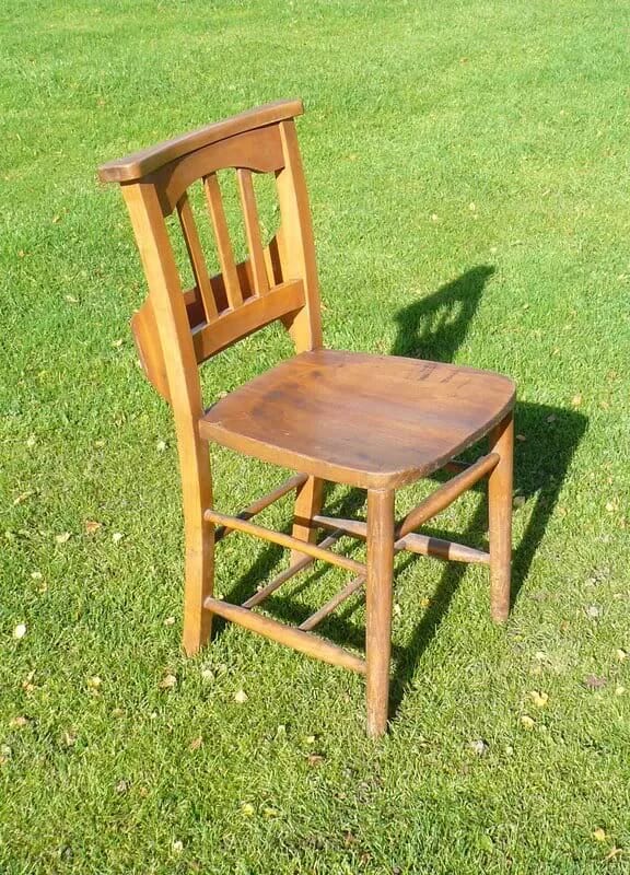Salvaged Antique Church - Chapel Chairs Suitable for Home or Restaurant - 3685