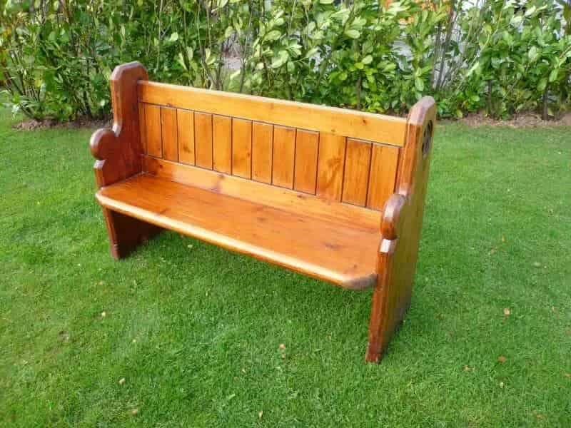 Pine Church Pew 55" Long