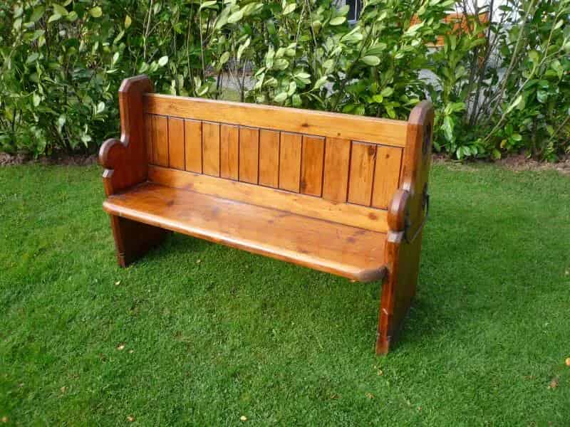 Pine Church Pew 56" Long