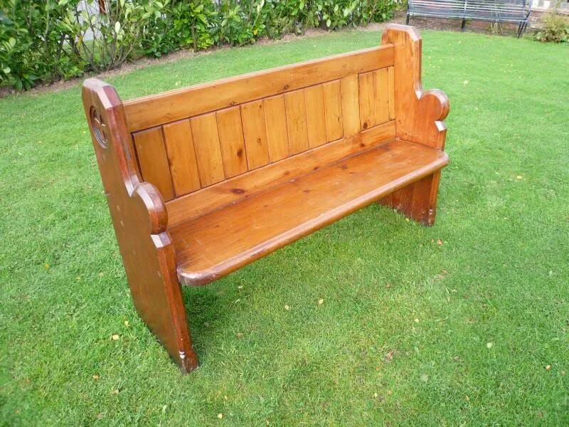 Pine Church Pew 56" Long - 3546