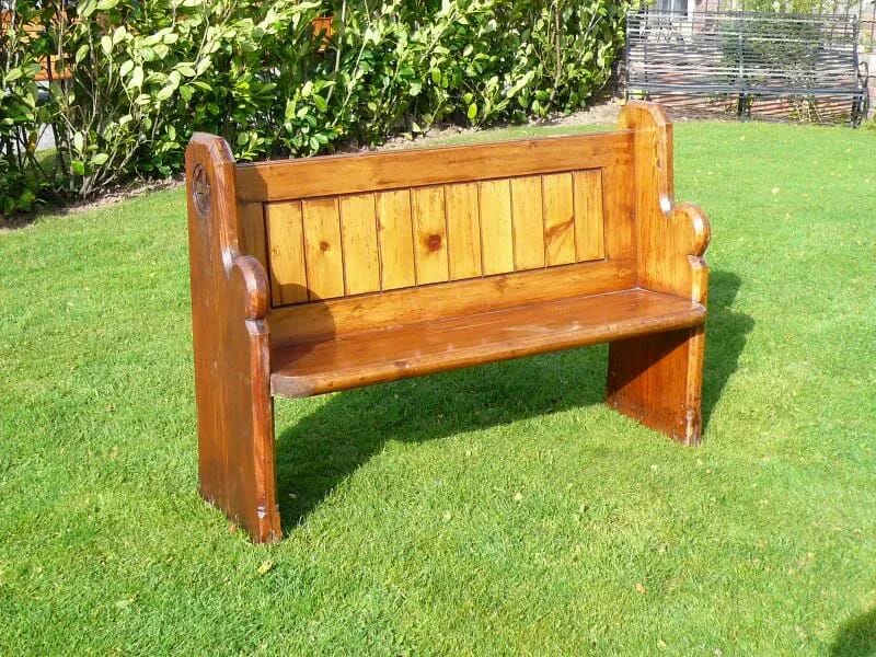 Pine Church Pew 53" Long - 3548
