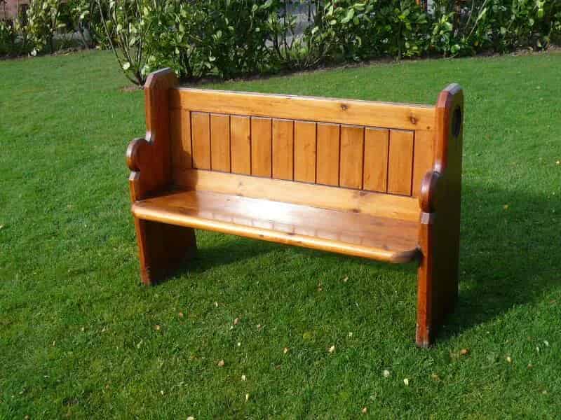 Pine Church Pew 53" Long