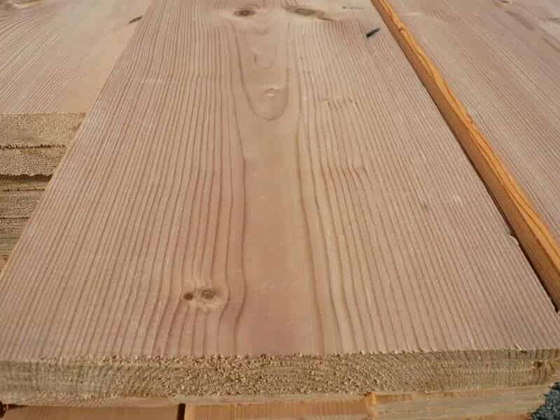 Lot of 6 Re Sawn Pine Floorboards