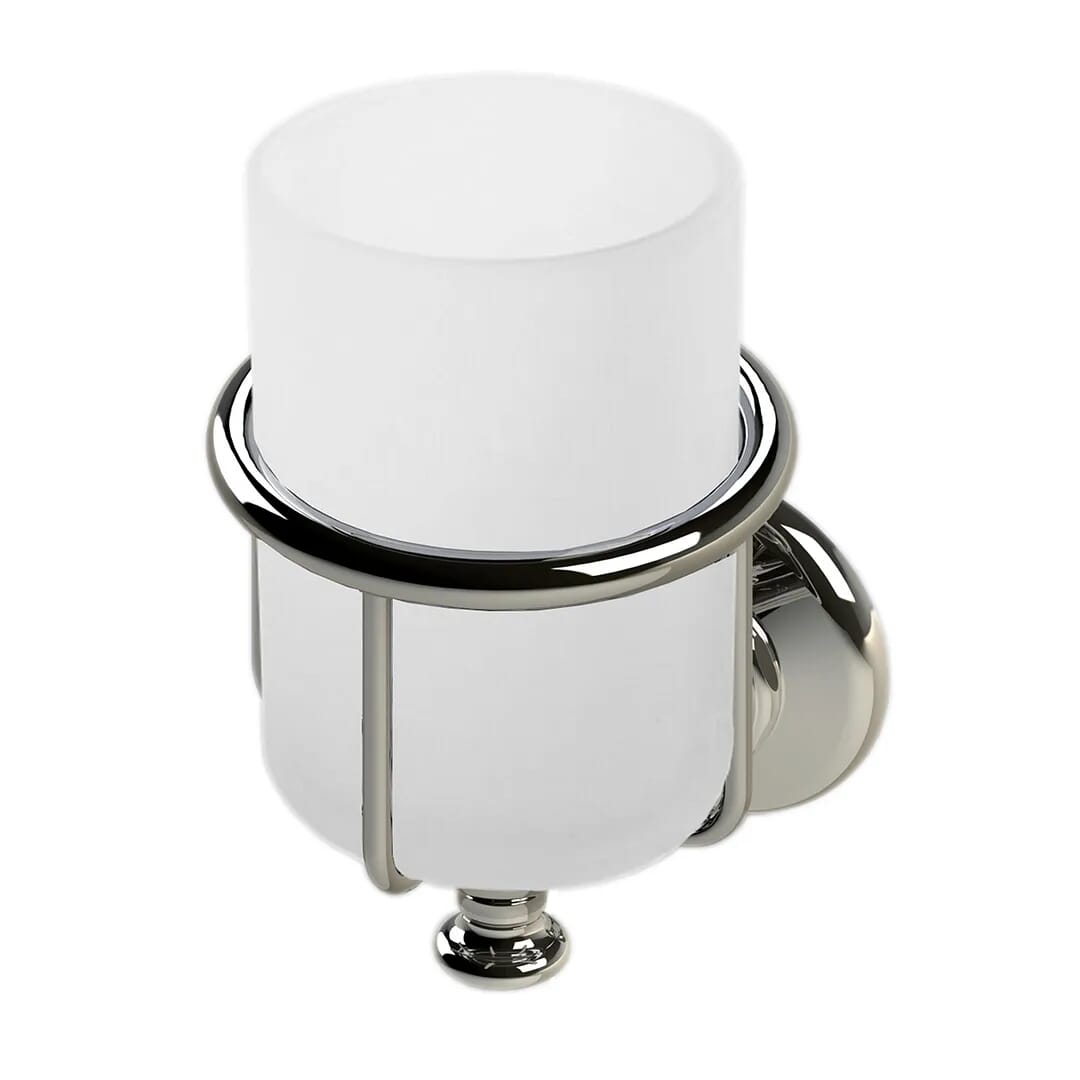 Thomas Crapper Elegant Wall Mounted Tumbler Holder - TCACEL1012CP