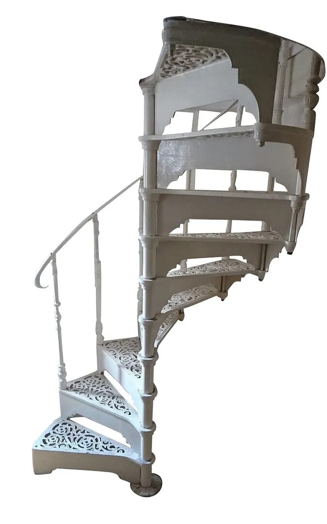 Cast Metal Spiral Staircase Made By Cottage Craft Spirals - 8862