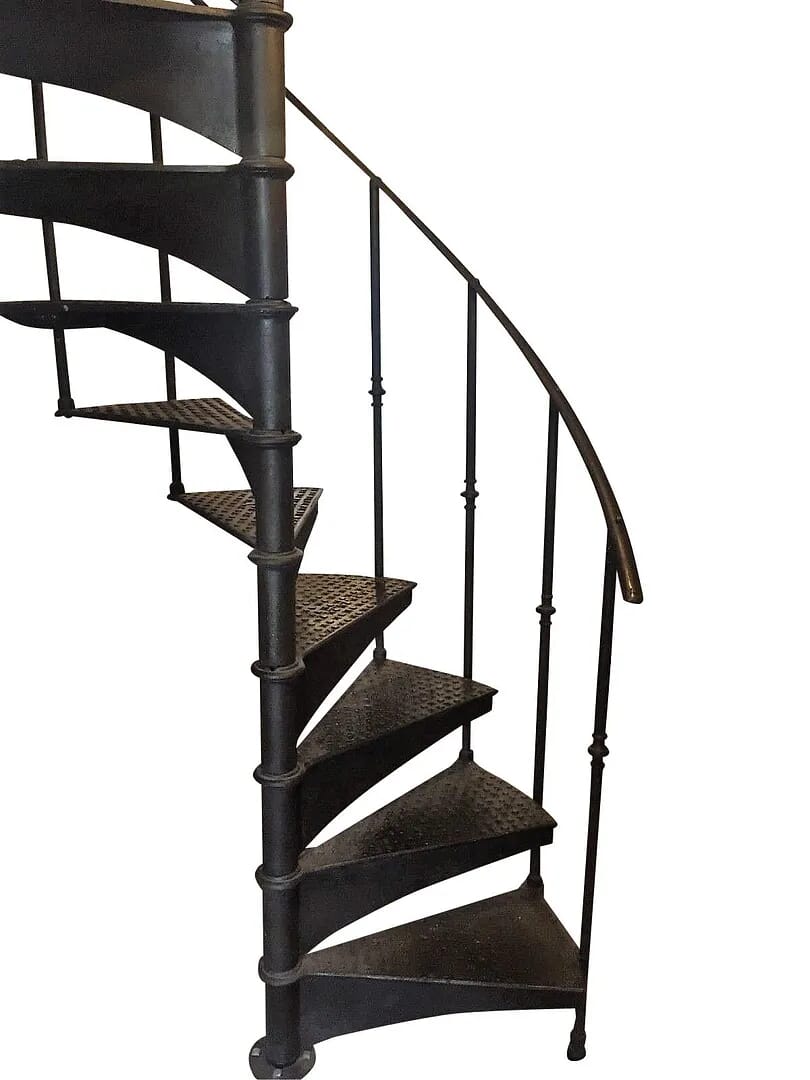 Original Walter Macfarlane Cast Iron Spiral Staircase - 8873