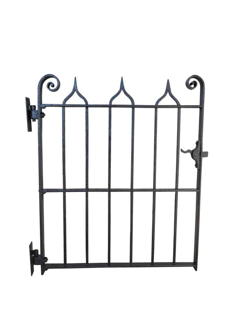 Pedestrian Antique Wrought Iron Gate