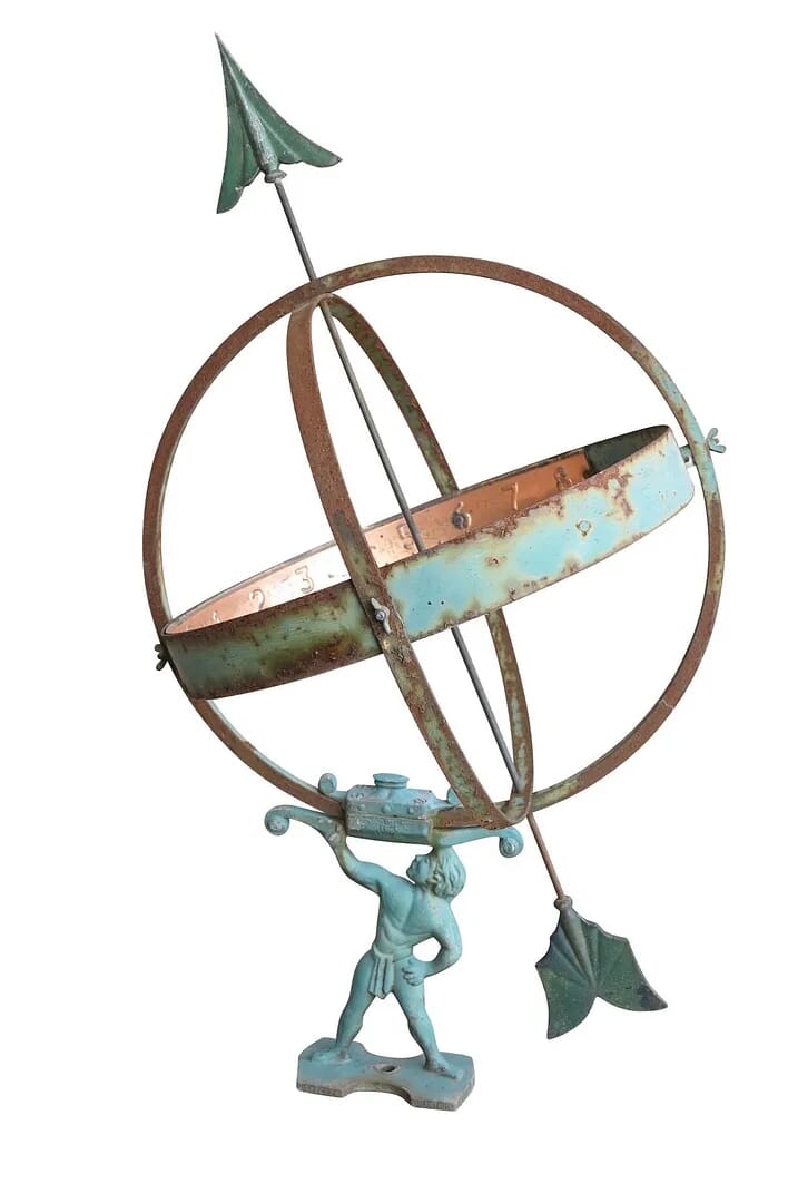 Garden Antique Armilliary Sundial - 8890