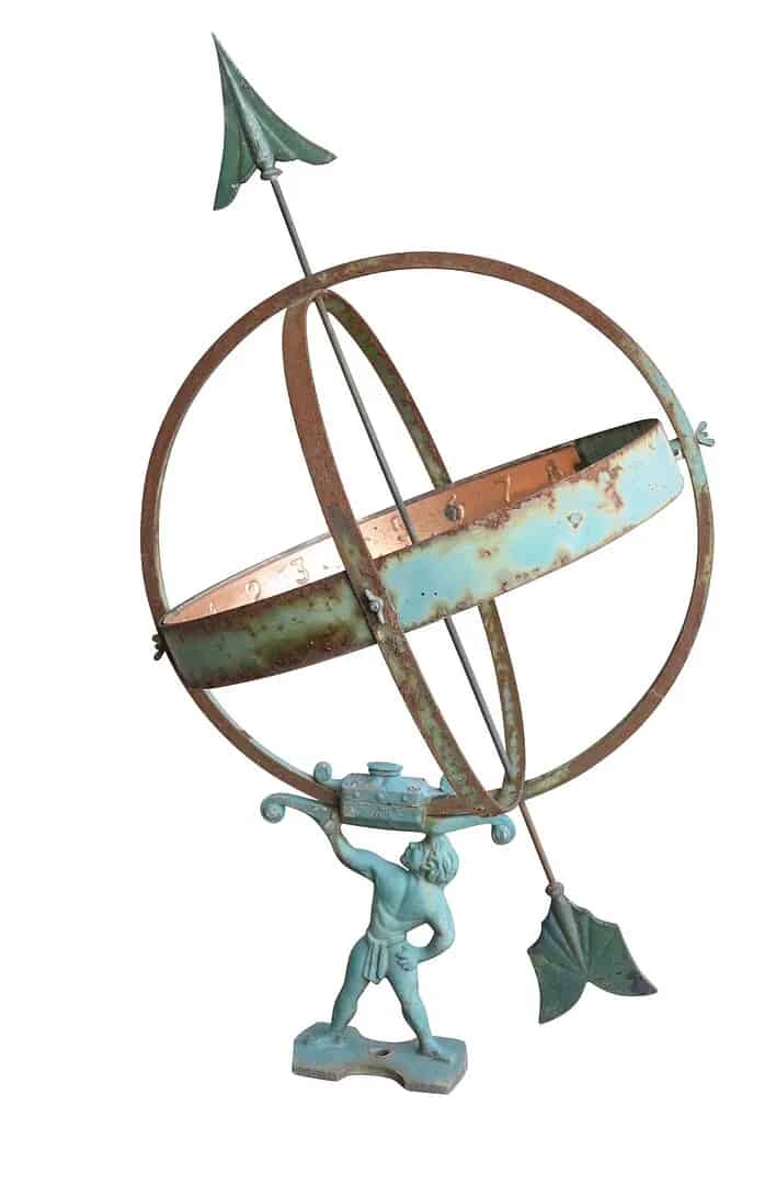 Garden Antique Armilliary Sundial