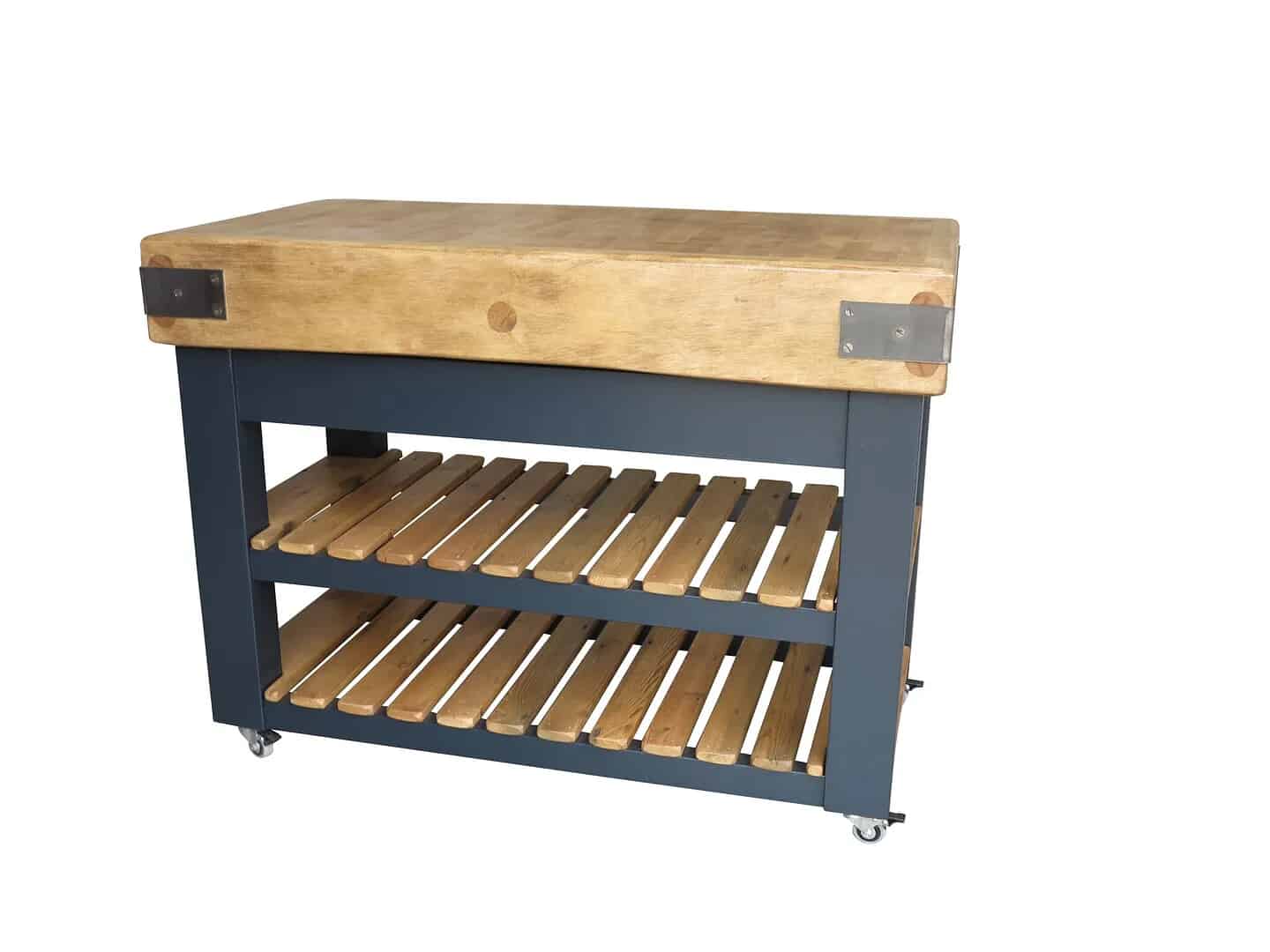 Original Butchers Block Top on Bespoke Base
