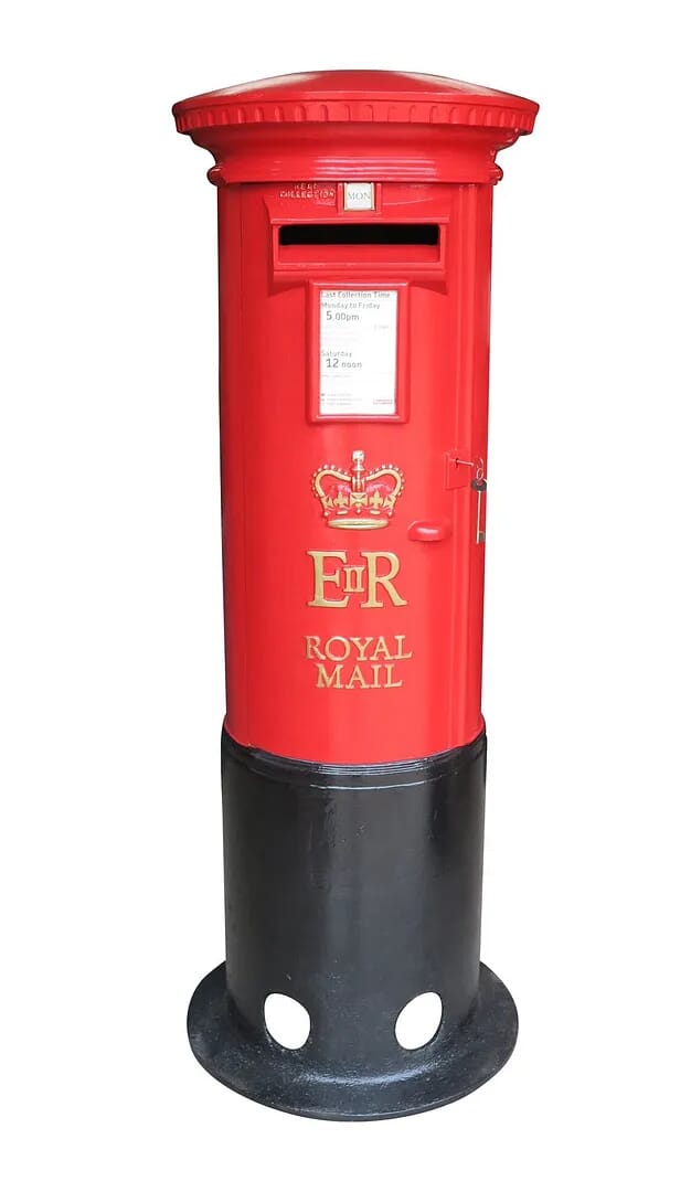 Elizabeth II Original Post Office Pillar Box - 8871
