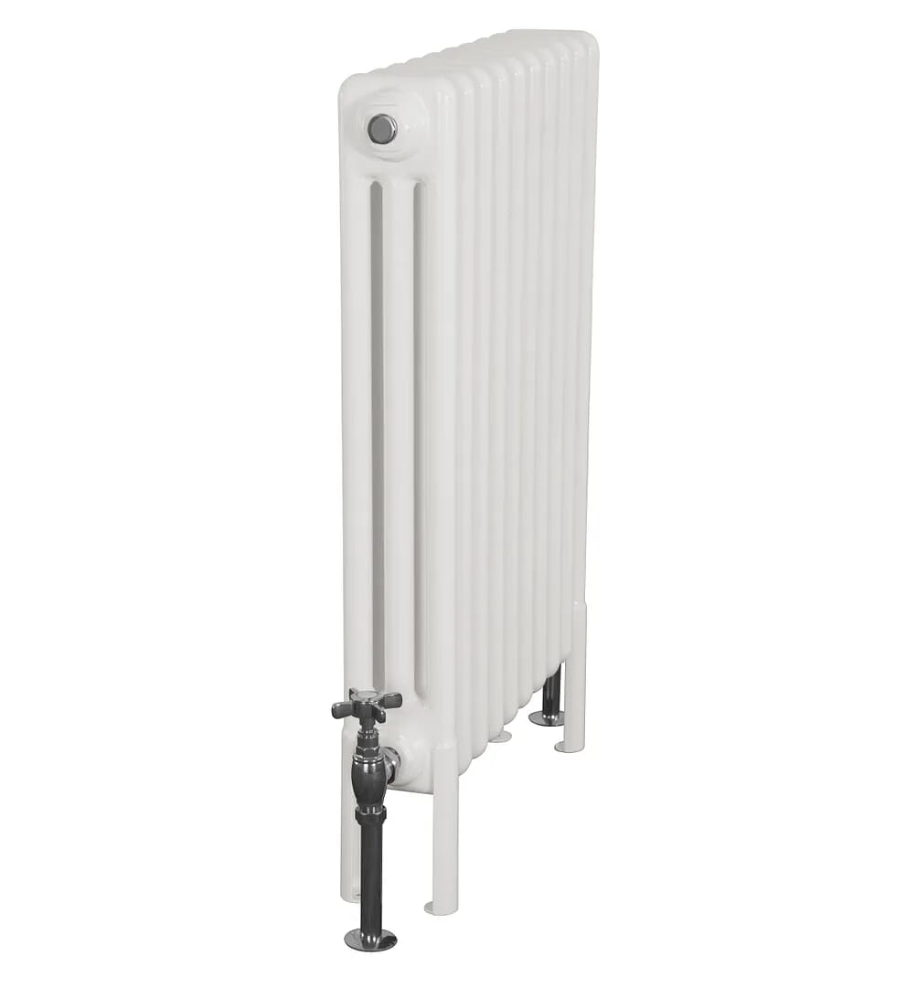 Enderby 3 Column 710mm Tall 10 Section Steel Radiator - TOW208