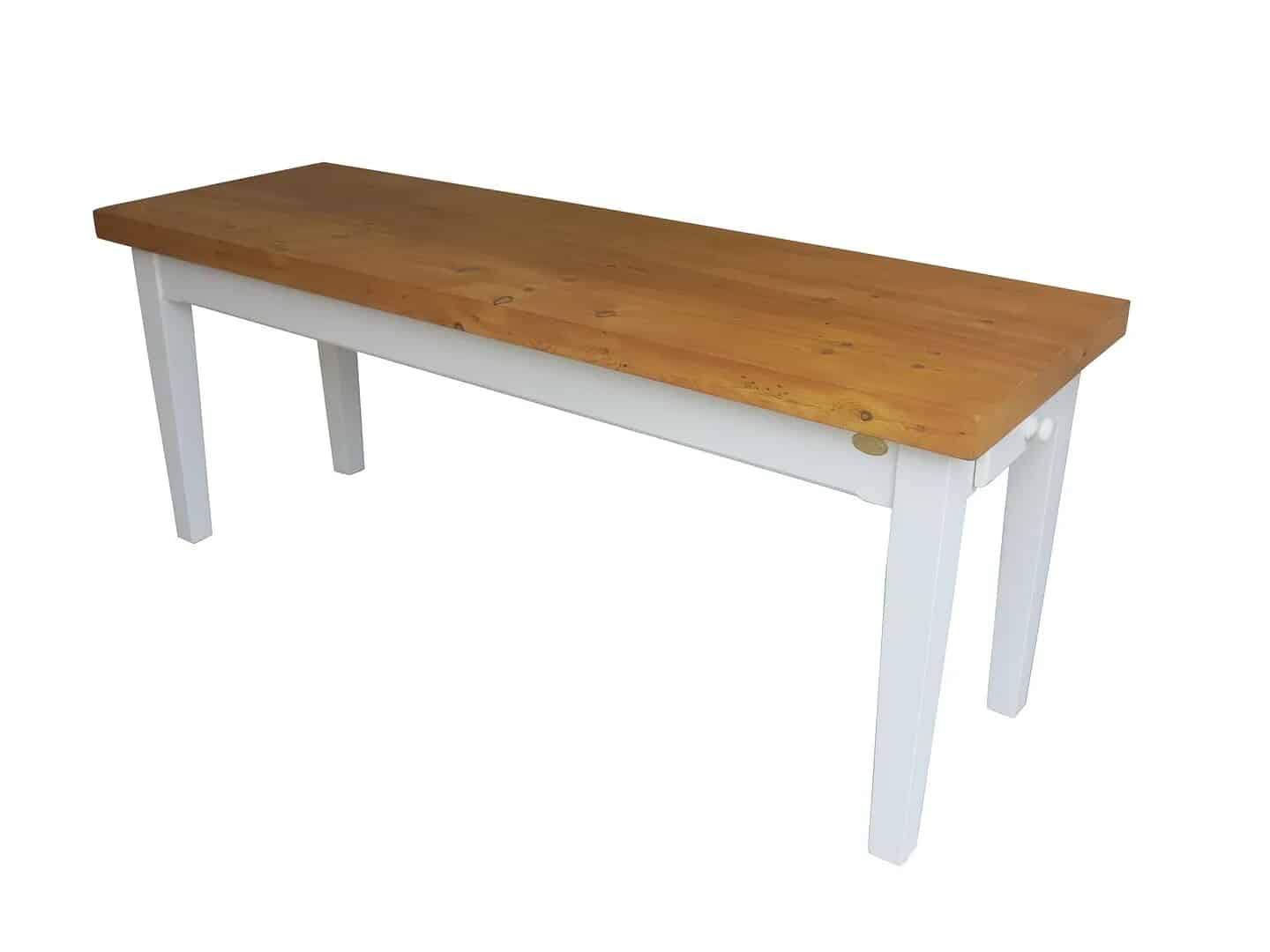Bespoke Thick Wooden Plank Top Kitchen / Dining Table