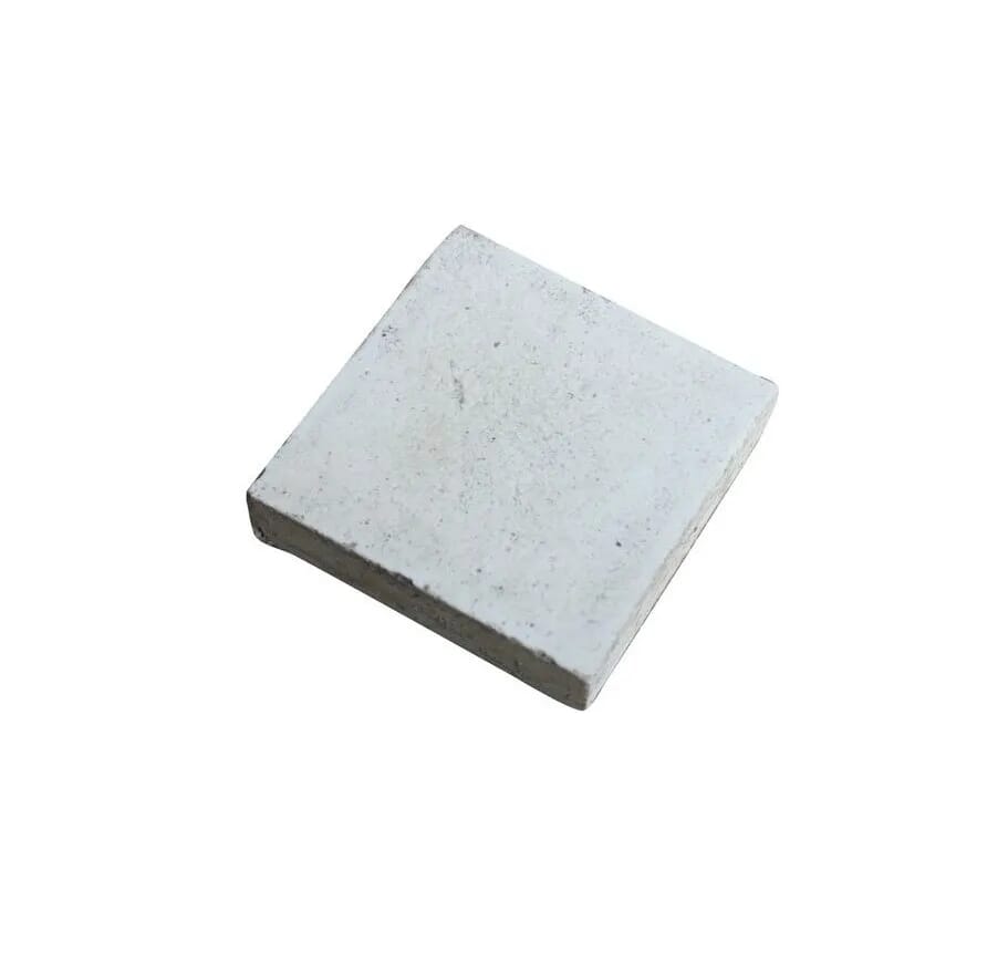 Reclaimed Encaustic Square White Coloured Floor Tiles - 8704h