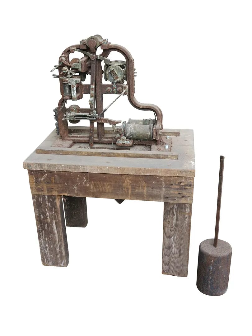 Antique Gent's Pulsynetic Turret Clock Movement - 8970