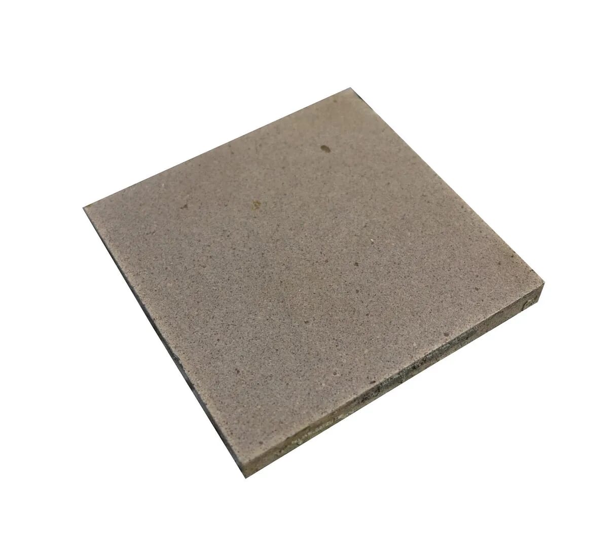 Reclaimed Vintage Encaustic Grey Coloured Square Floor Tiles - 8704k
