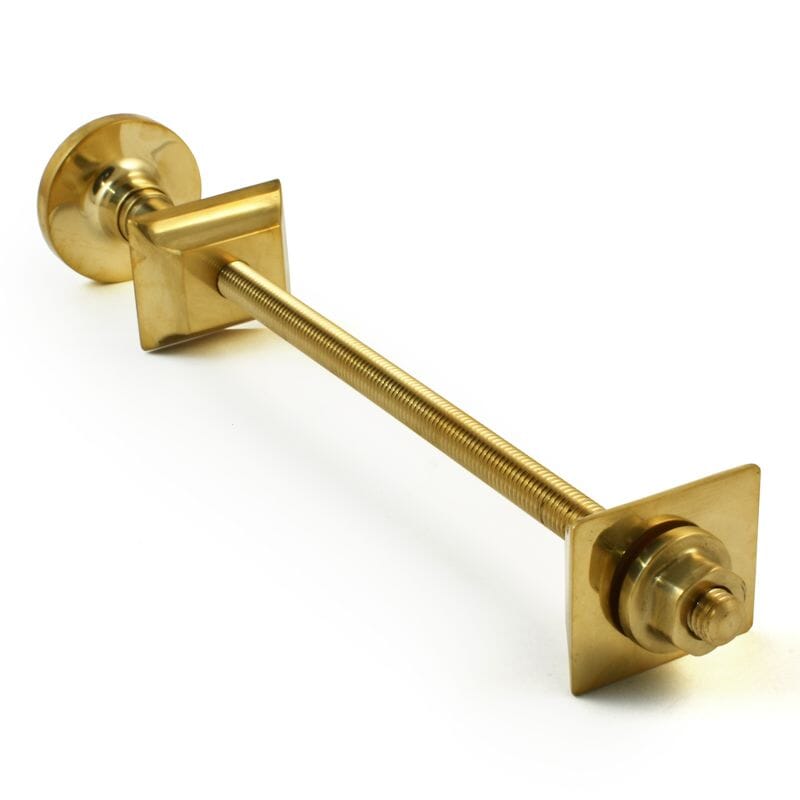 Luxury Unlacquered Brass Cast Iron Radiator Wall Stay - Wsluxub