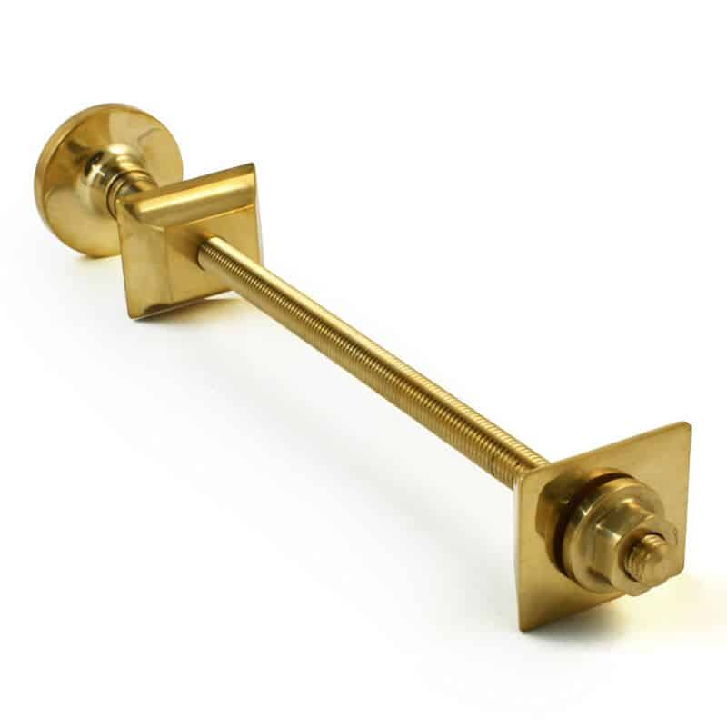 Unlacquered Brass Radiator Wall Stay