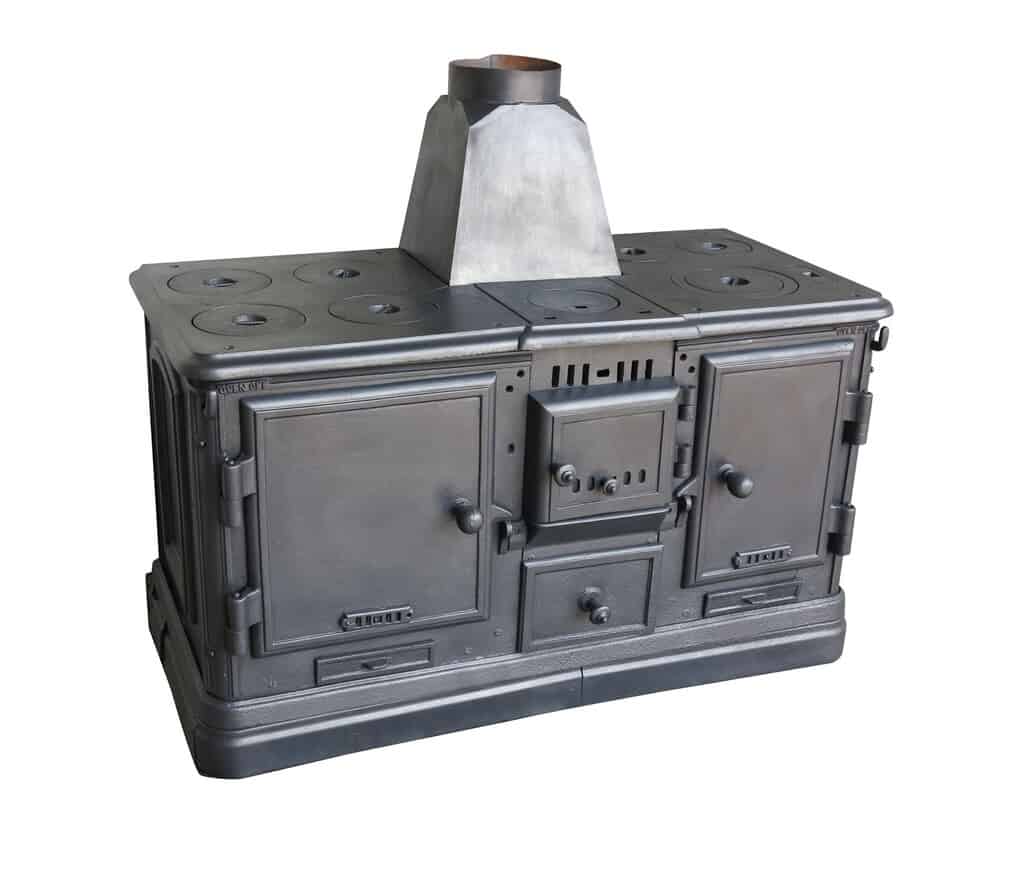 Antique Cast Iron Blenheim Wood or Coal Multifuel Kitchen Range
