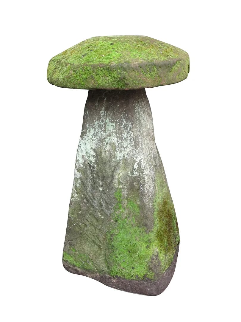 Outdoor Garden Antique Large Staddle Stone - 8997d
