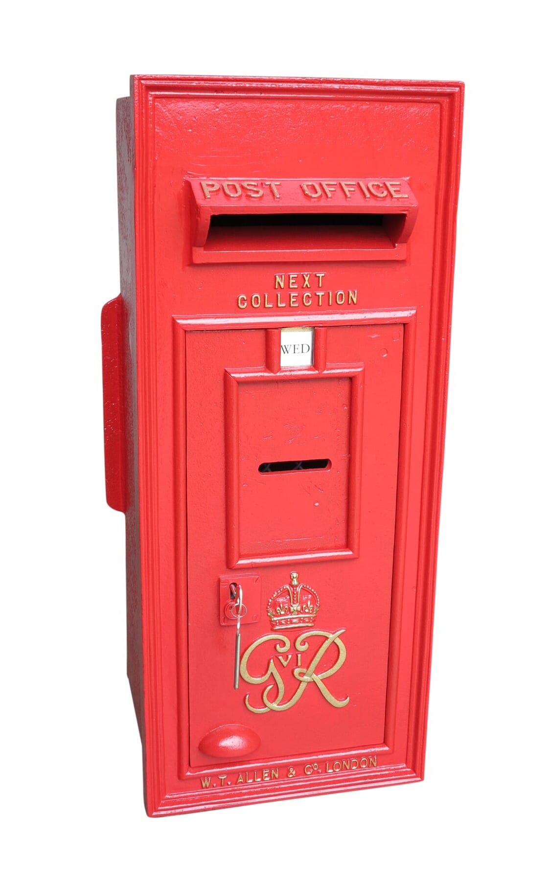 Red George 6th Wall Mounted Post Box - 8821