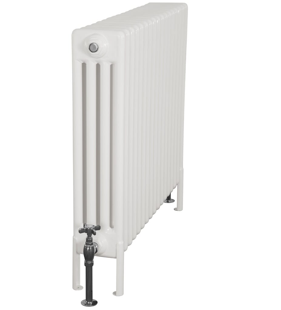 Enderby 4 Column 710mm Tall 17 Section Steel Radiator - TOW218