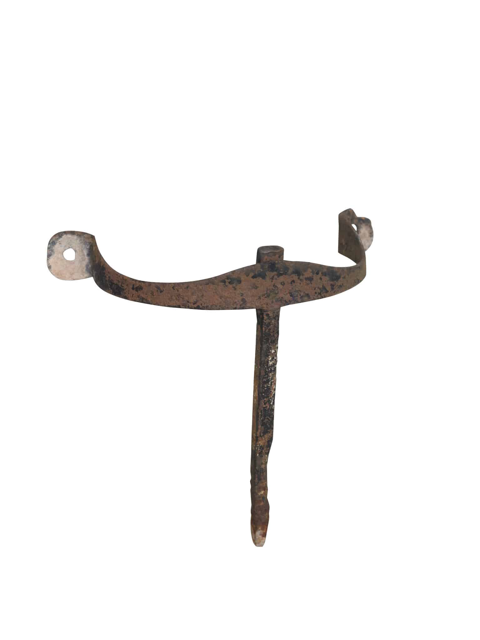Original Wrought Iron Wall Mounted Boot Scraper
