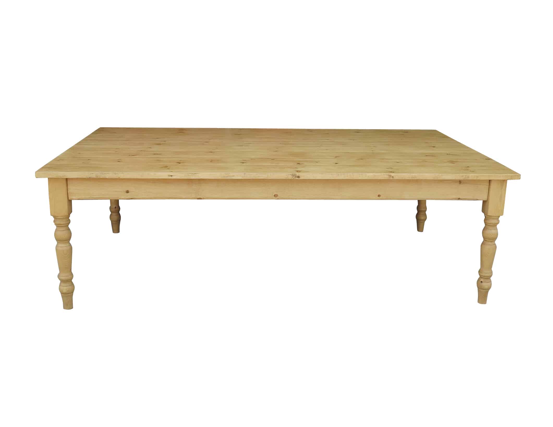 Bespoke Large Pine Farmhouse Kitchen Table