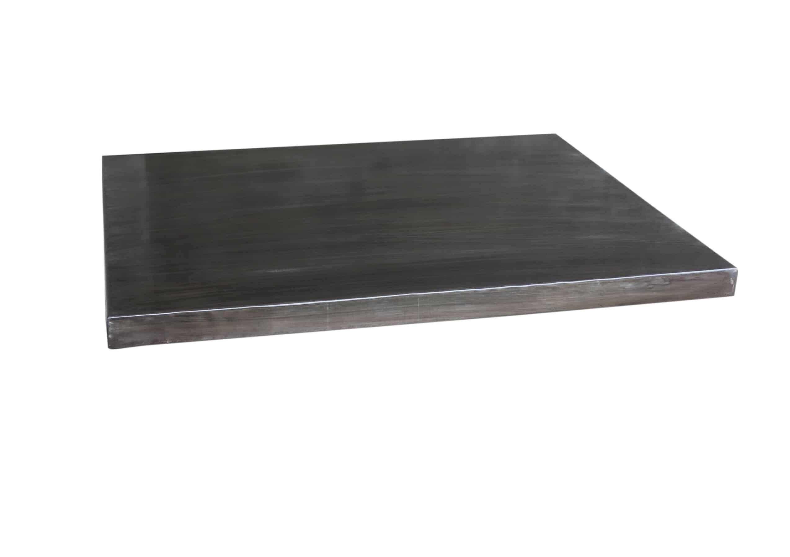 Bespoke Made Small Antiqued Zinc Table Top Only