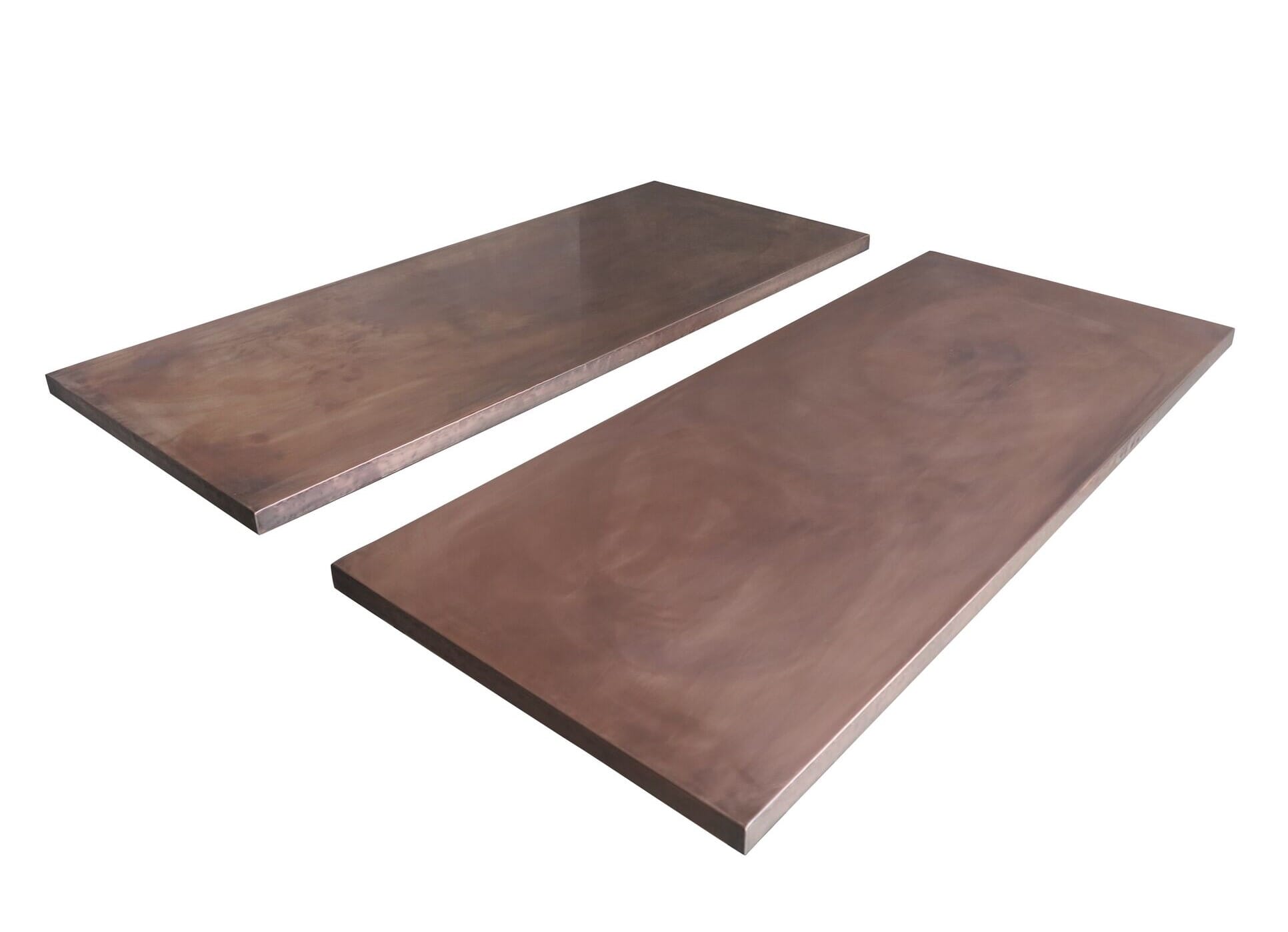 Handmade Antiqued Copper Kitchen Work Surfaces - D1615