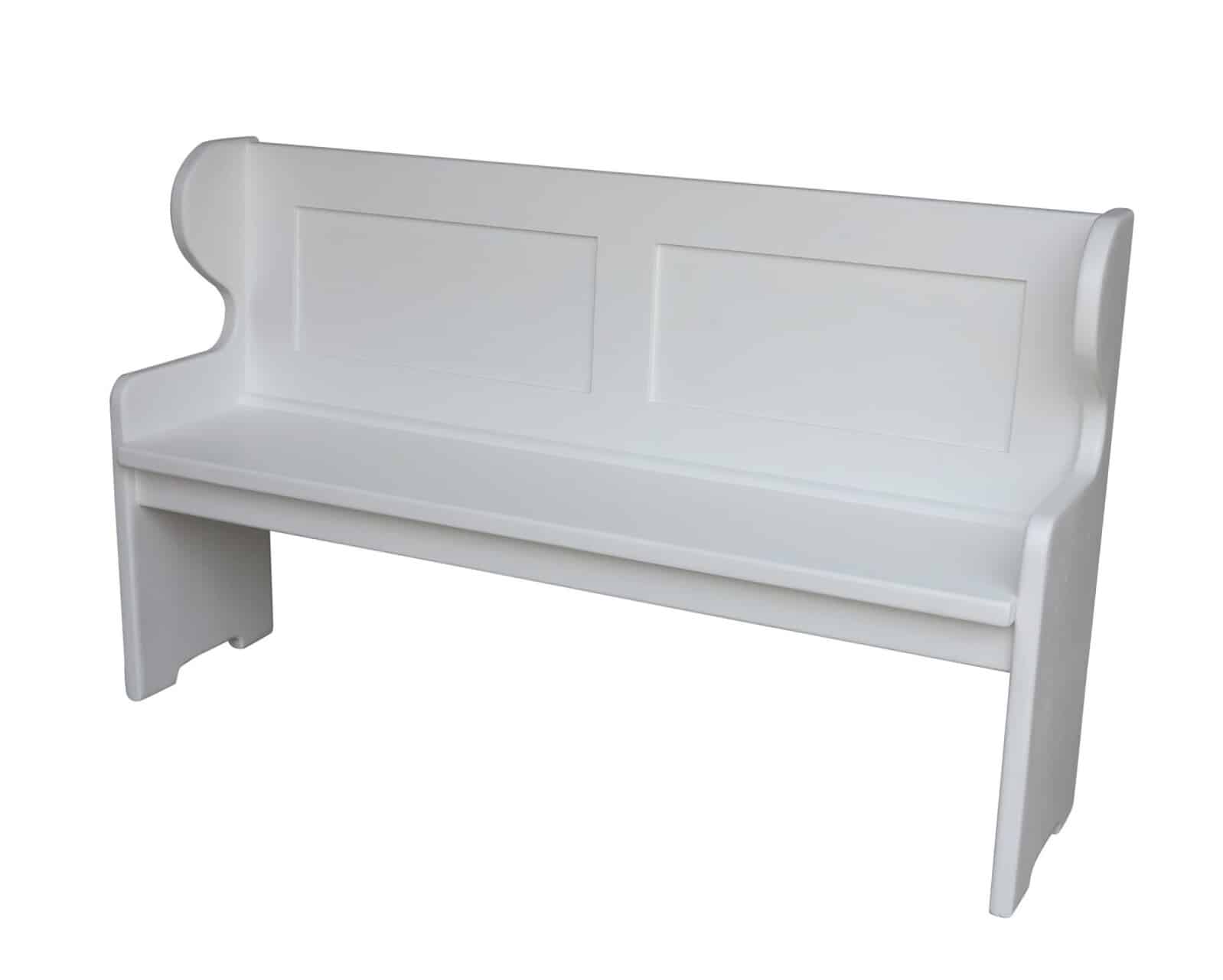 Bespoke Handmade Pine Painted Pew