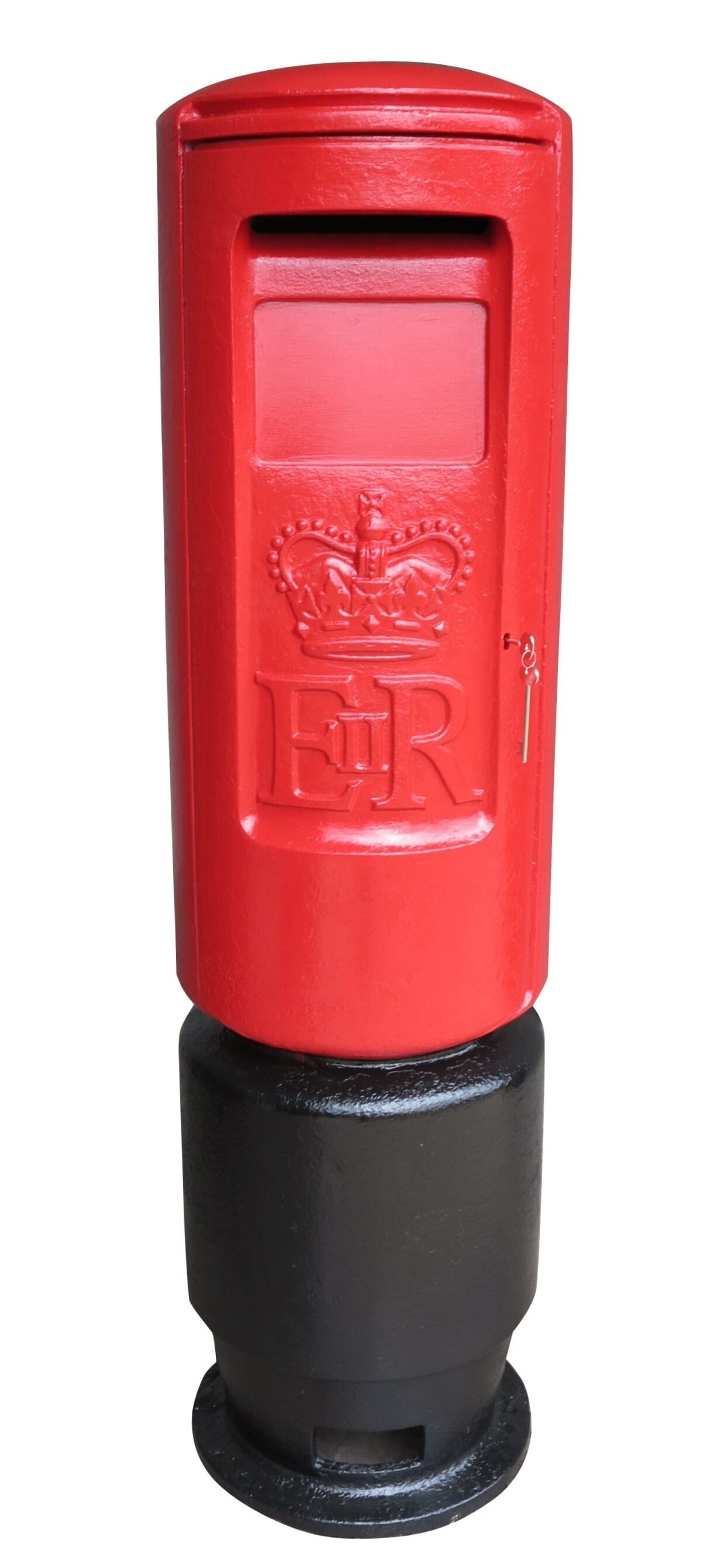 Original Royal Mail Cast Iron ER II 'Bullet' Pillar Box - 8872