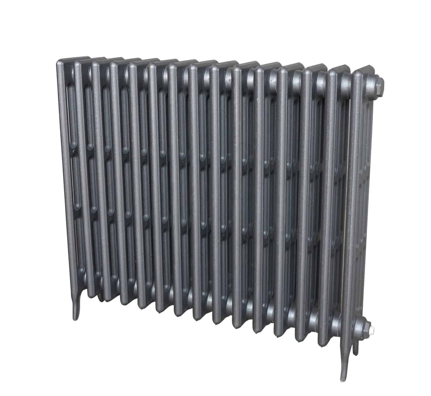 Victorian 4 Column Cast Iron Radiator 15 Sections Long