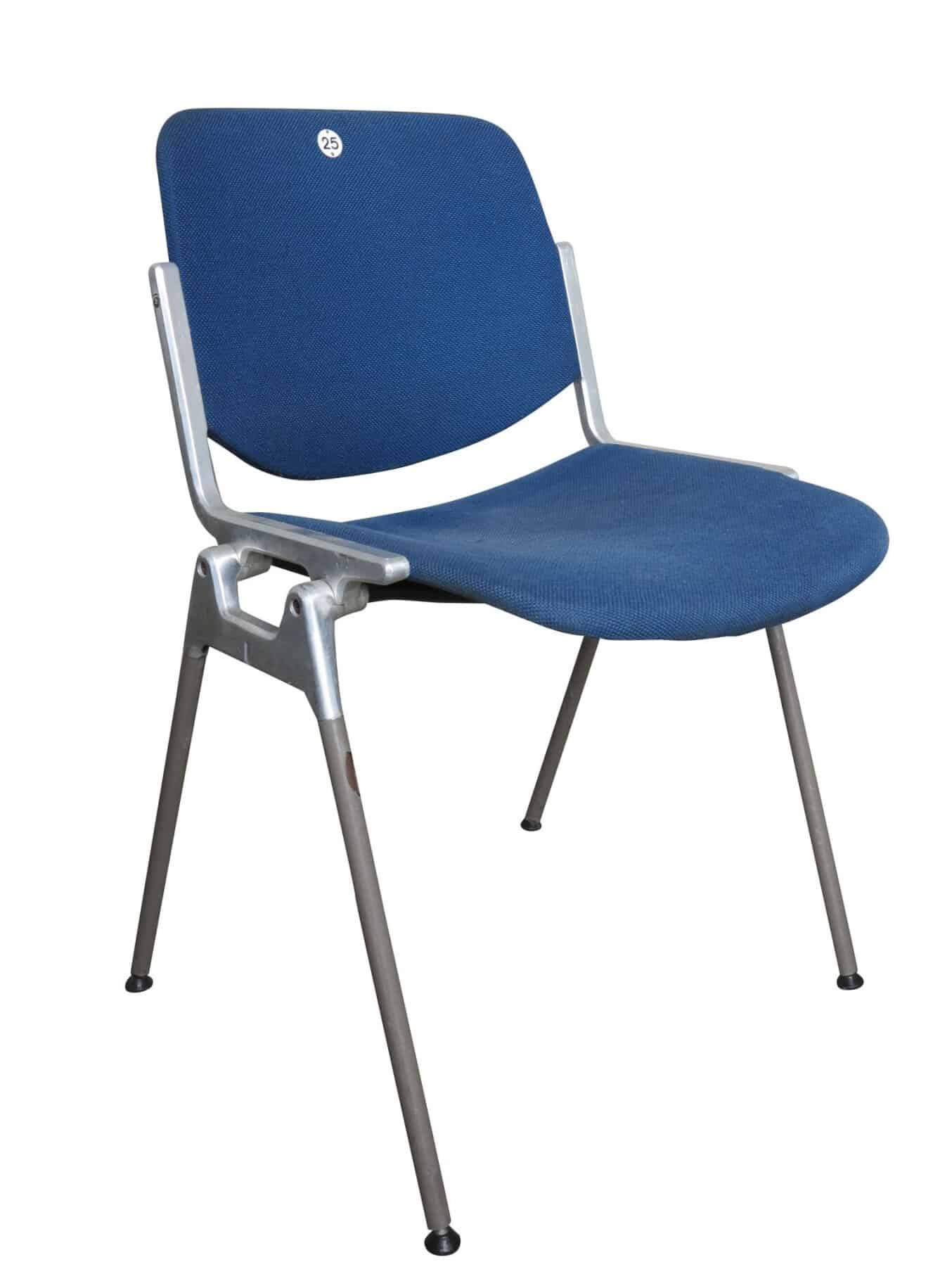 Reclaimed Stacking Chairs by Giancarlo Piretti for Castelli