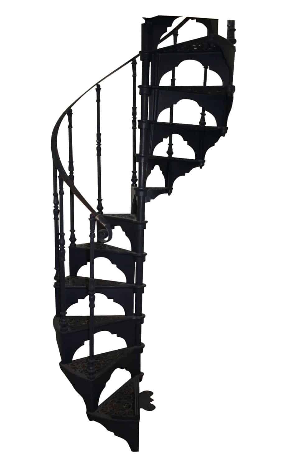 Small Safety Stairways Cast Iron Spiral Staircase