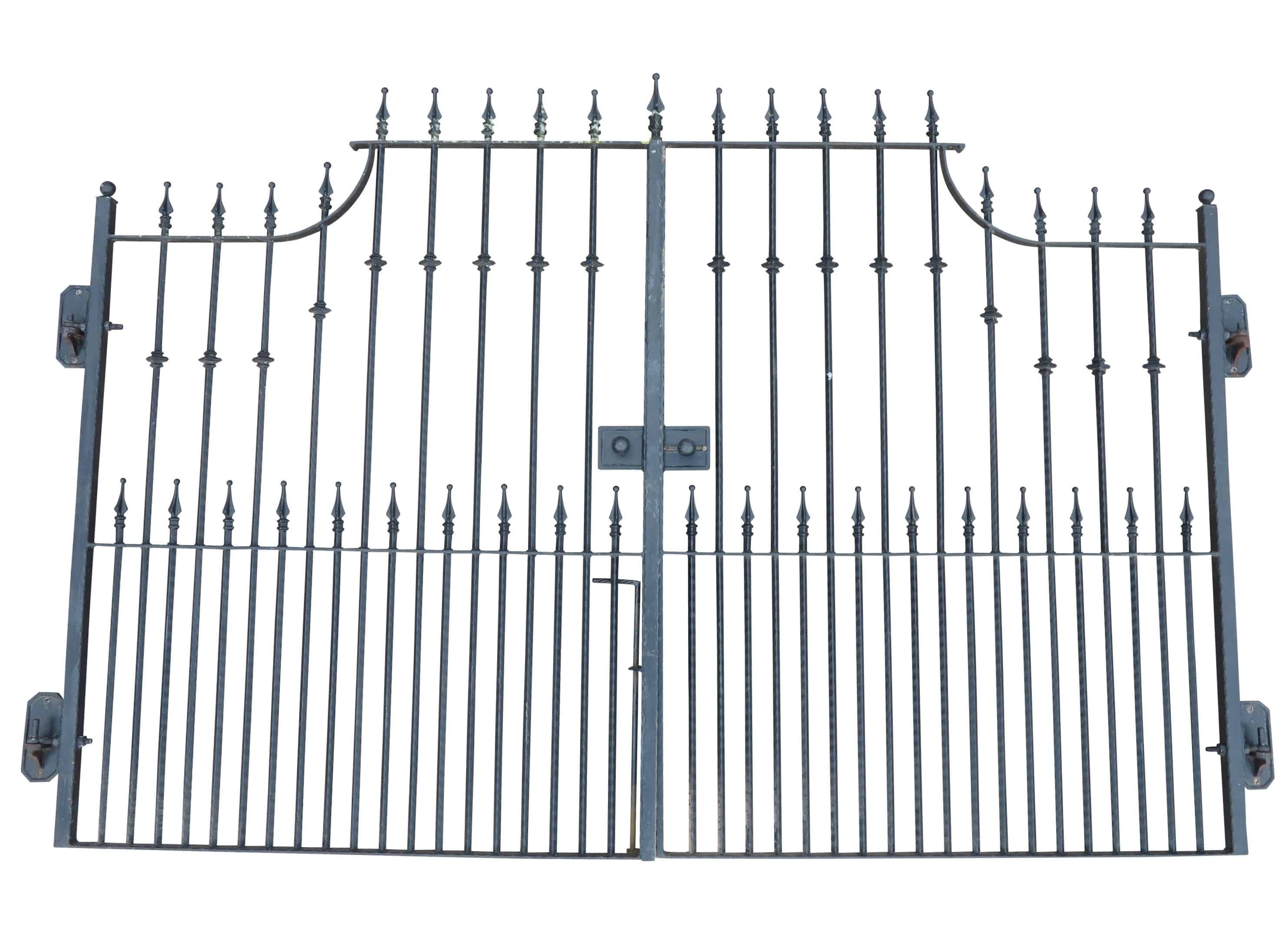 Vintage Reclaimed Metal Driveway Gates