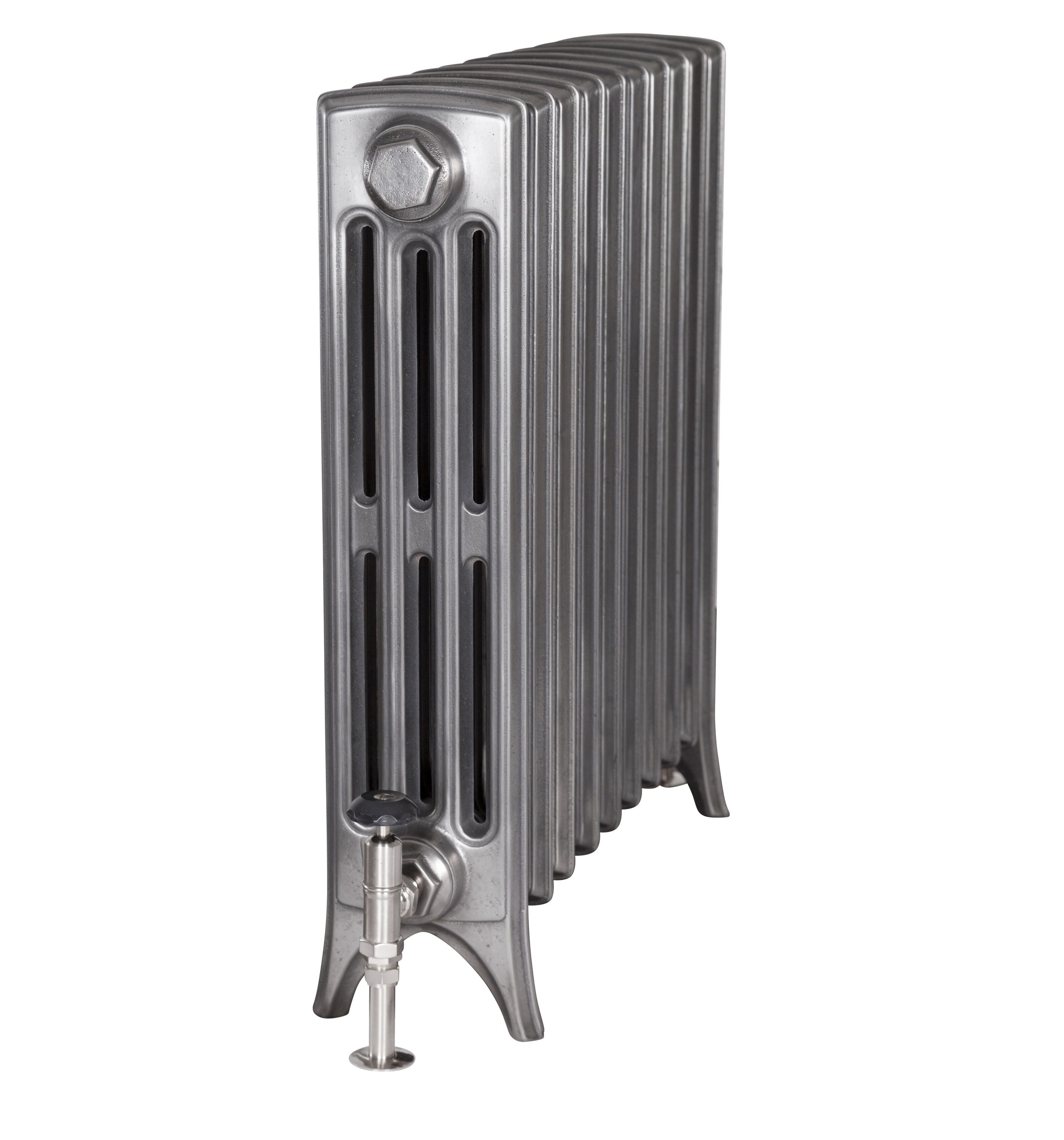 Rathmell 4 Column 665mm Tall Carron Cast Iron Radiator - RATH665/10hb
