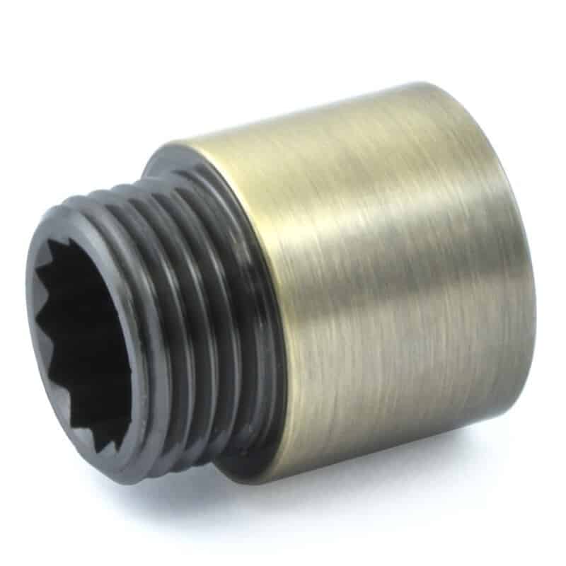 20mm Long Antique Brass Tail Extension