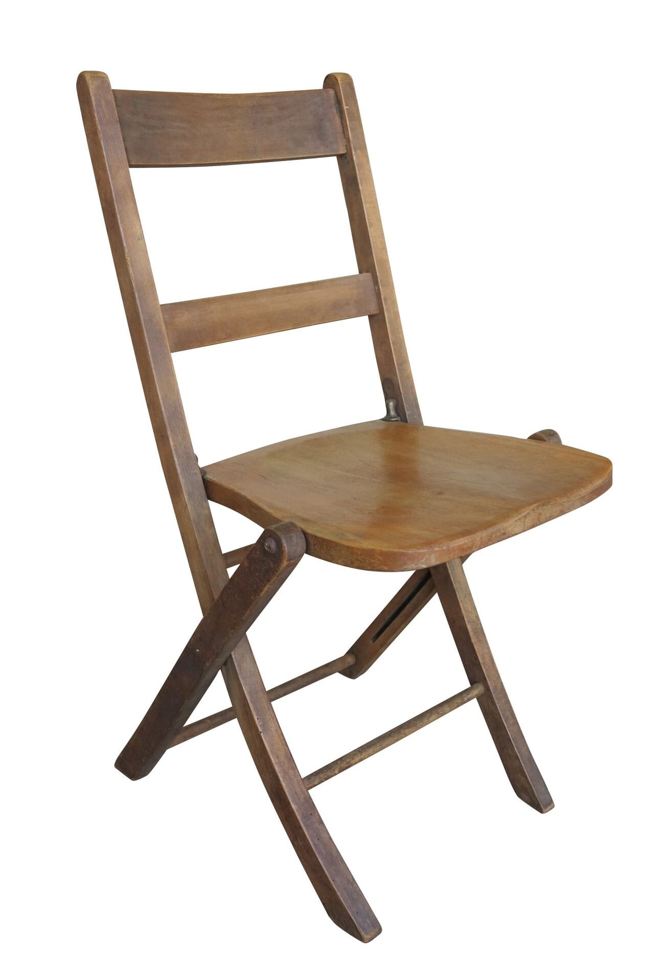 Genuine Antique Folding Church Chairs - 9107A