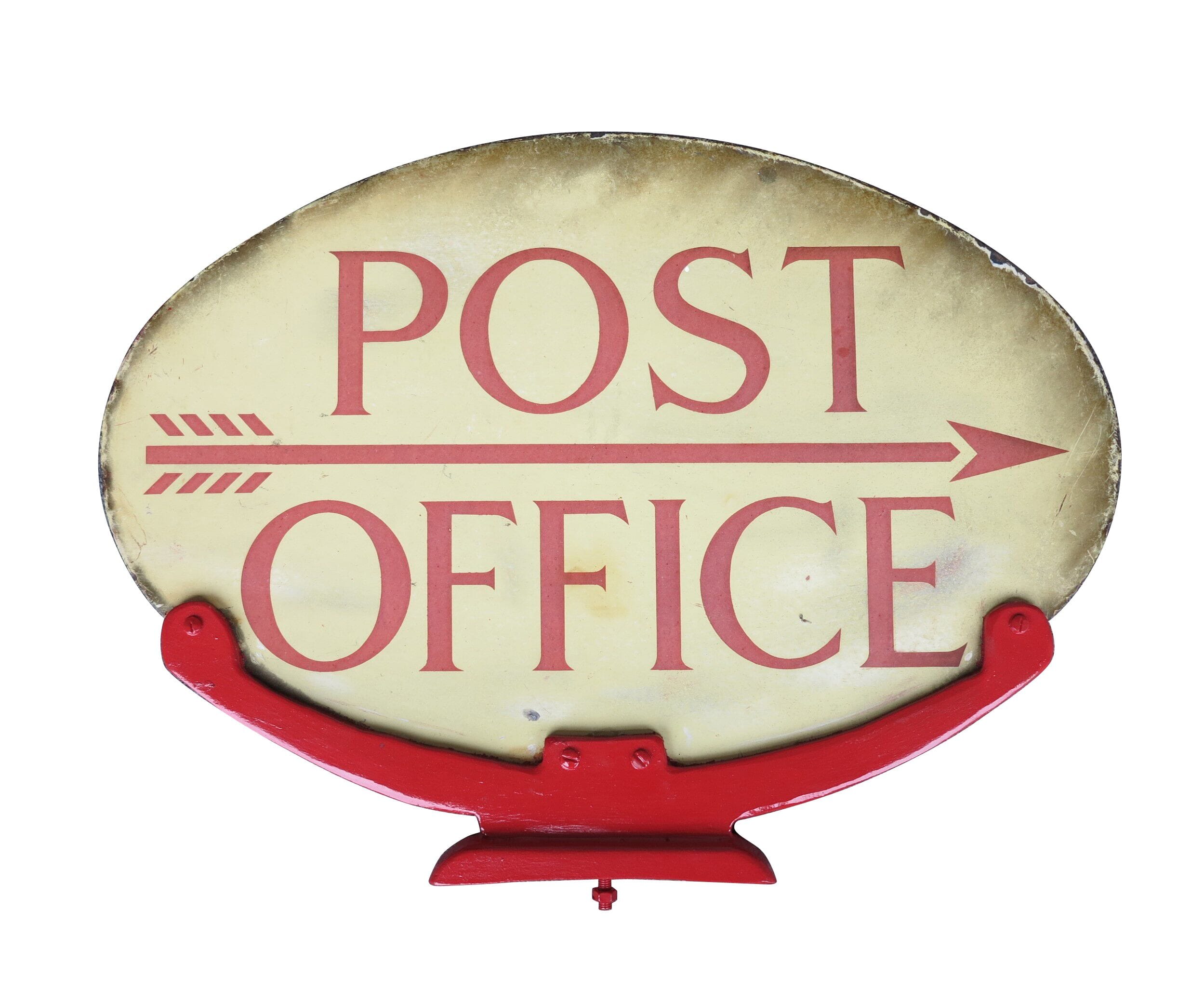 Original Royal Mail Double Sided Post Office Signs - 9092