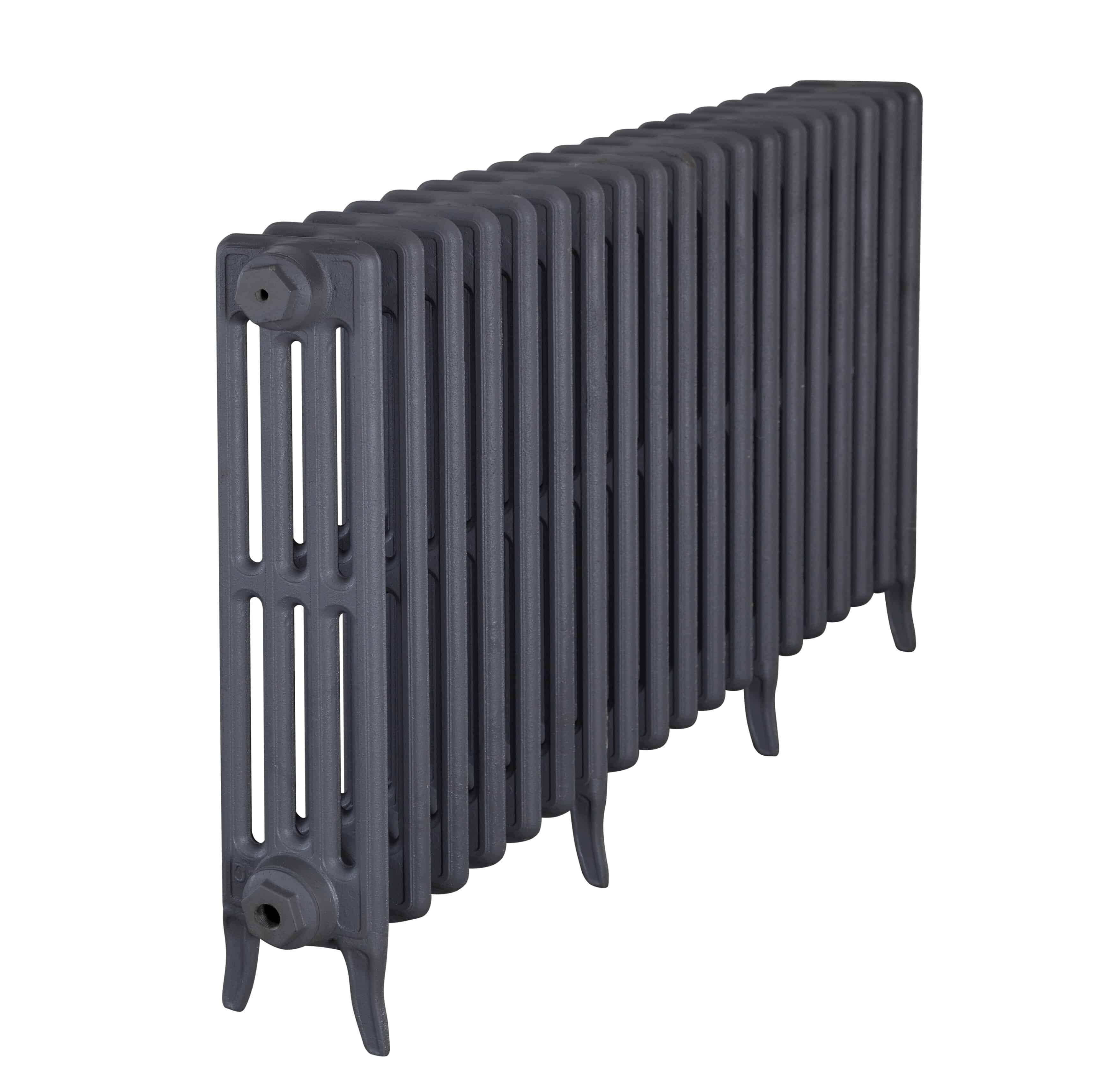 Victorian 4 Column Cast Iron Radiator To Go 19 Sections