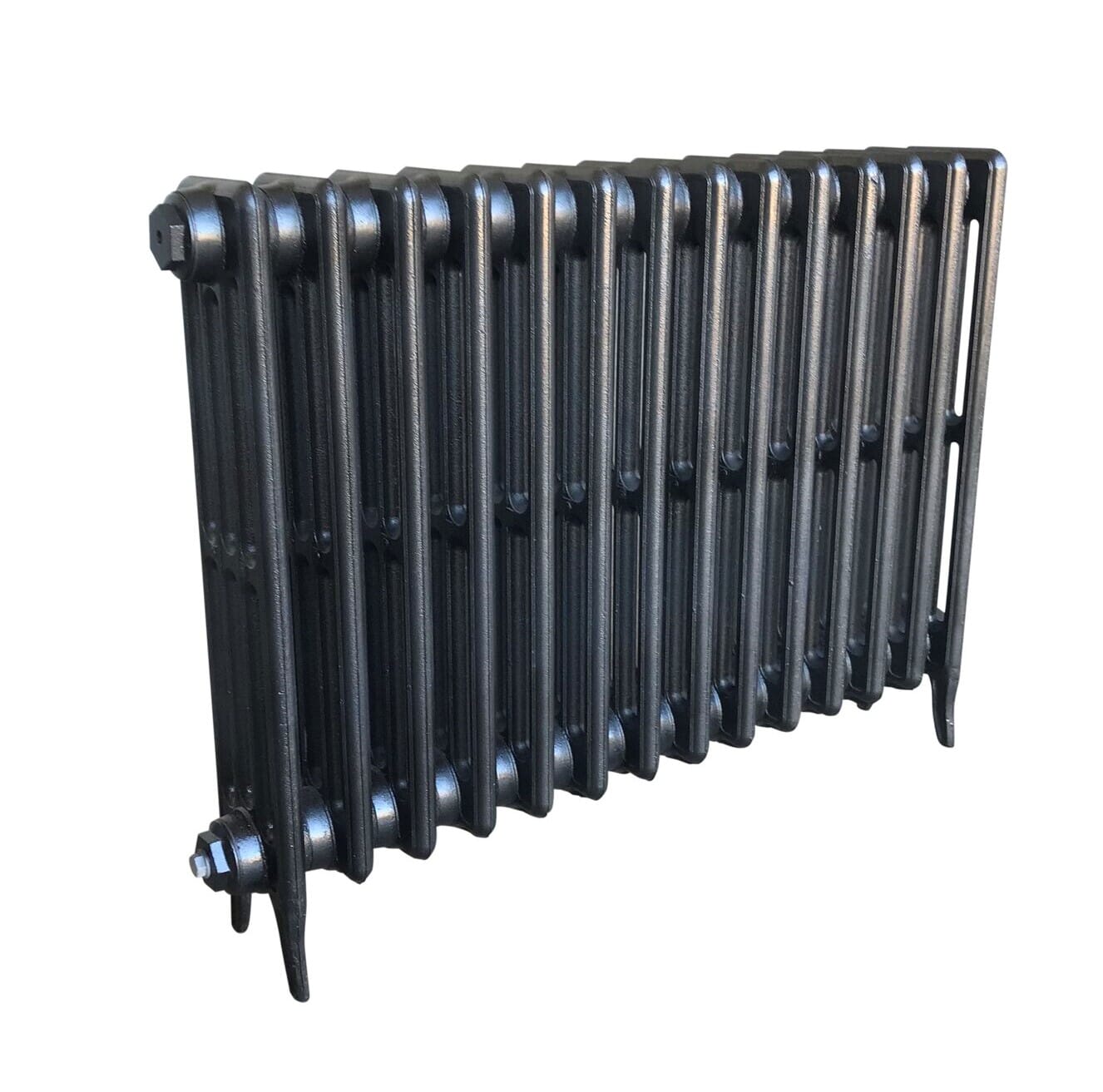 Victorian 4 Column Cast Iron Radiator 14 Sections Long - Vict660/14gr