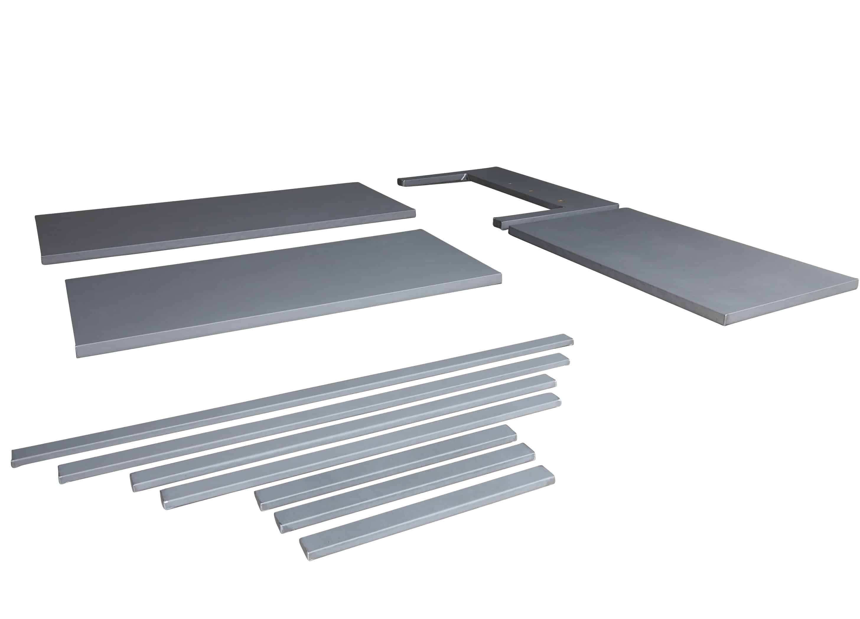 Handmade Quartz Zinc Kitchen Worktops With Sink Cutout