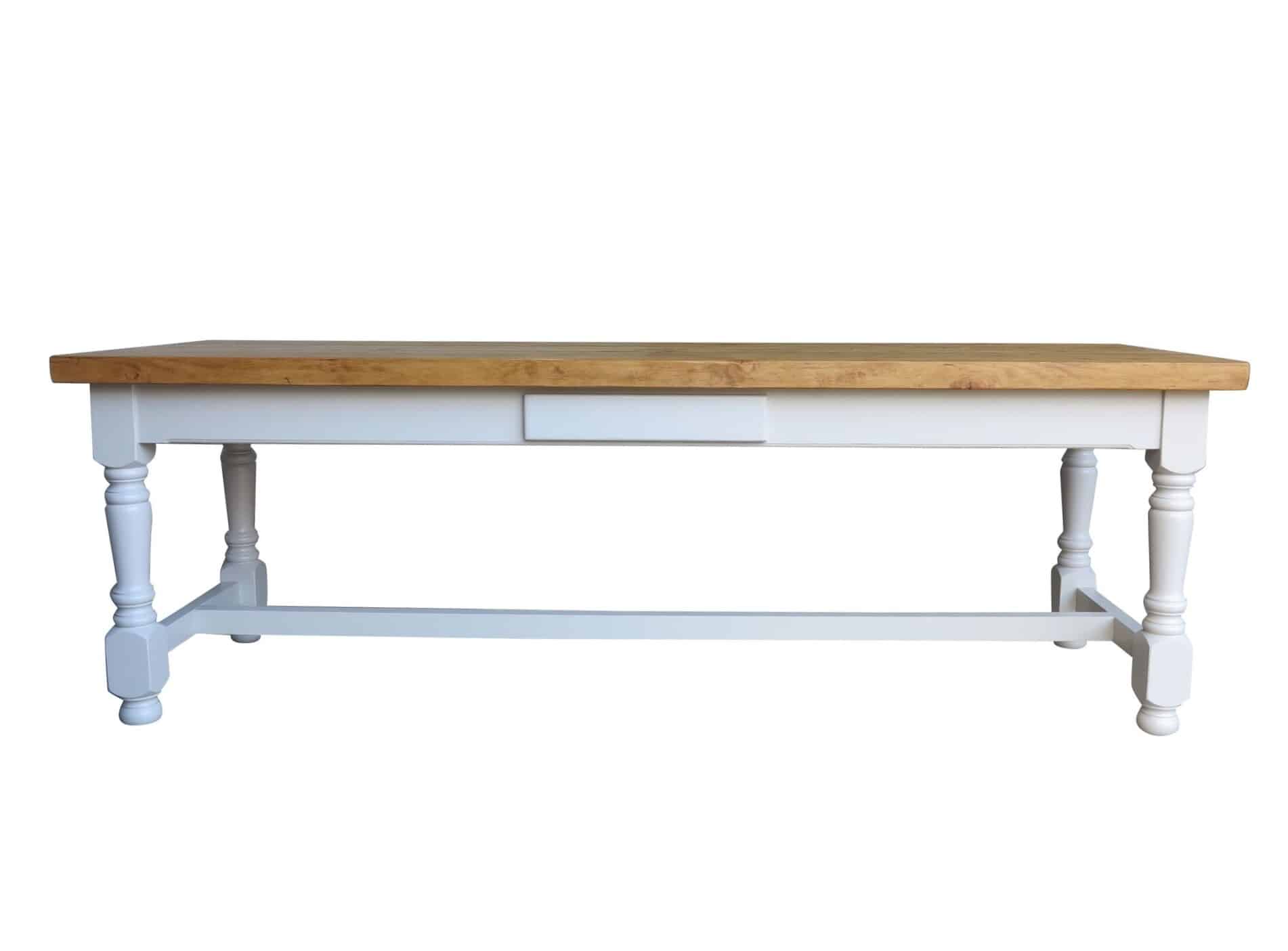Bespoke Reclaimed Pine Refectory Style Kitchen Table