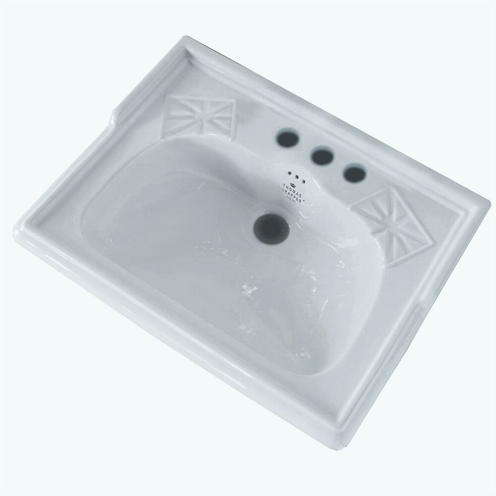 Thomas Crapper Resolute Basin 3 Tap Hole - TCRE403