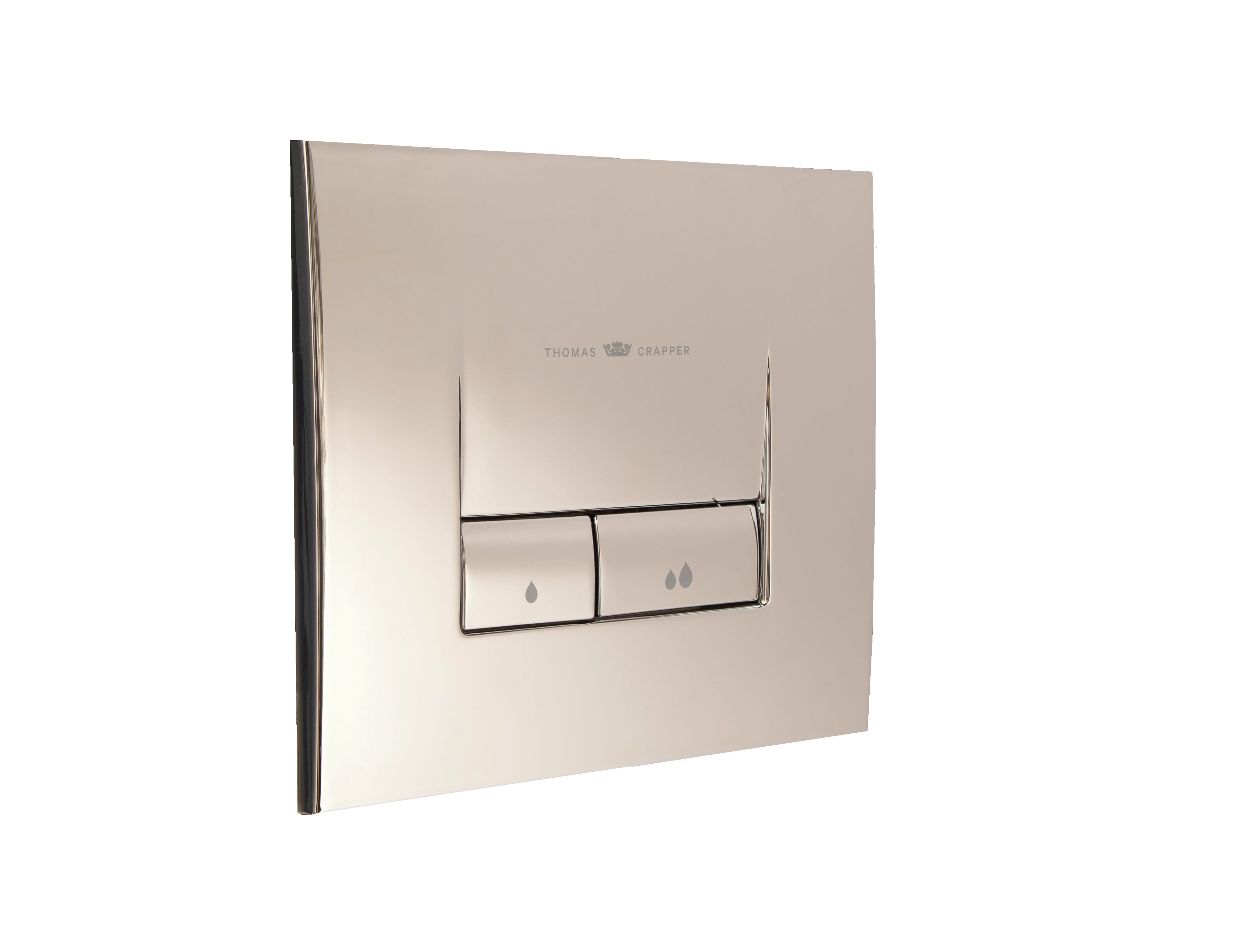 Thomas Crapper Flush Plate - TC200FPLATECP
